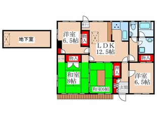 リバーサイド秋葉の物件間取画像